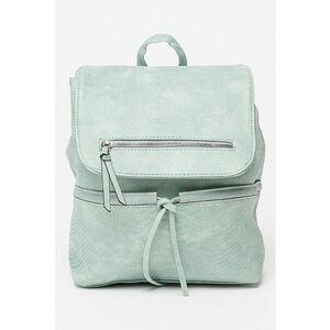 Rucsac de piele ecologica cu clapa imagine