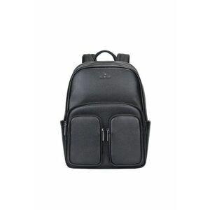 Rucsac unisex de piele cu un compartiment pentru laptop imagine