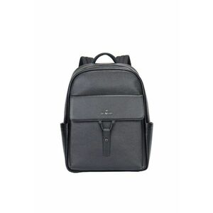 Rucsac unisex de piele cu un compartiment pentru laptop imagine