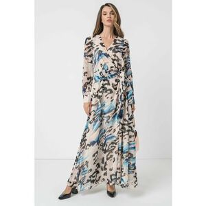 Rochie petrecuta cu model abstract imagine