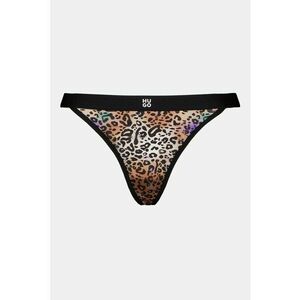 Chiloti tanga cu animal print imagine