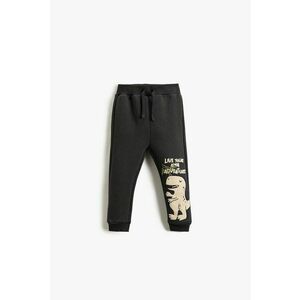 Pantaloni de trening cu imprimeu grafic imagine