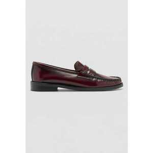 Pantofi penny loafer de piele imagine