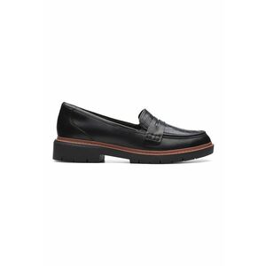 Pantofi loafer de piele cu segment cu model piele de reptila Westlynn Ayla imagine