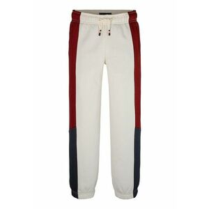 Pantaloni de trening din amestec de bumbac organic cu aspect contrastant imagine