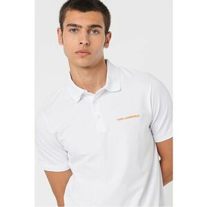 Tricou polo cu detaliu logo imagine