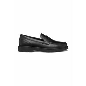 Pantofi loafer din piele cu model uni imagine