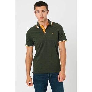 Tricou polo slim fit de bumbac organic Paulos imagine