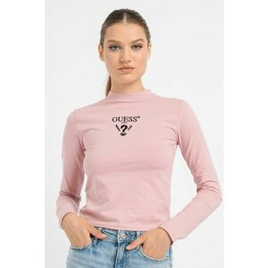 Bluza crop cu logo brodat pentru fitness imagine