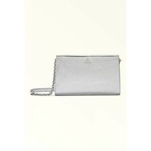 Geanta crossbody mica de piele cu aspect metalic Camelia imagine