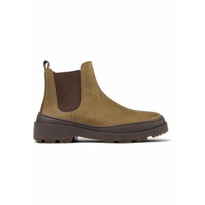 Ghete Chelsea de piele nabuc Brutus Trek 51787 imagine