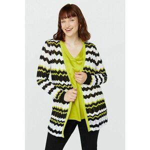 Cardigan cu model chevron imagine