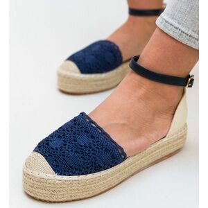 Espadrile Bleumarin imagine