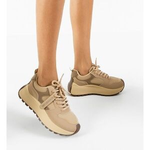 Sneakers dama Belladon Khaki imagine