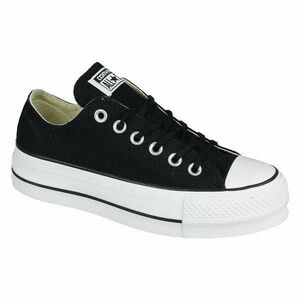 Tenisi femei cu platforma Converse Chuck Taylor All Star Lift Ox 560250C, 36.5, Negru imagine