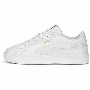 Pantofi sport femei Puma Lajla Lthr 39064301, 38, Alb imagine