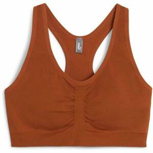 Bustiera femei Puma 4keeps Shapeluxe Seamless Bra Teak 52436181, M, Maro imagine