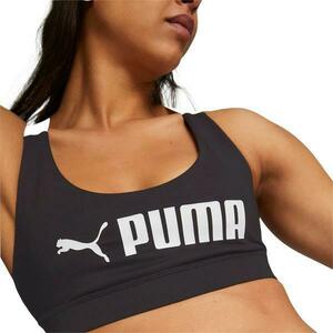 Bustiera femei Puma Mid Impact Fit Bra Black 52219201, M, Negru imagine