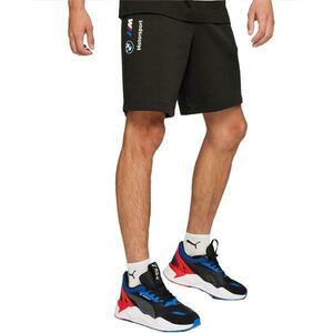 Pantaloni scurti barbati Puma Bmw Mms Ess Sweat Shorts Ft 62416401, S, Negru imagine