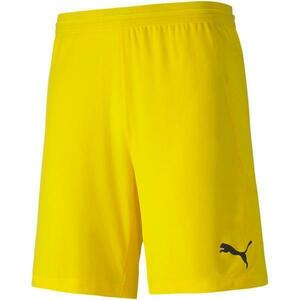 Pantaloni scurti barbati Puma Teamfinal 21 Knit Shorts 70425707, M, Galben imagine