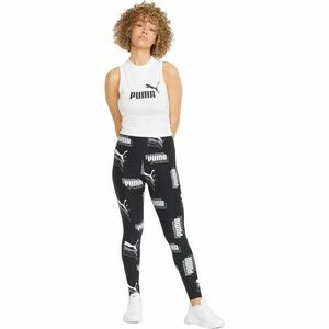 Colanti femei Puma Power High-waist 78 Aop Leggings P 84712201, S, Negru imagine