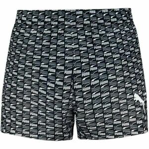 Pantaloni scurti barbati Puma Swim Men Logo Print Short 93835301, L, Negru imagine