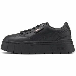 Pantofi sport femei Puma Mayze Stack Leather 38441202, 42, Negru imagine