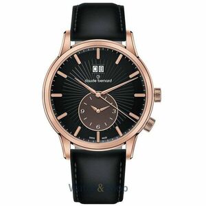 Ceas Claude Bernard Classic 2nd Time Zone 62007-37R-NIBBR imagine