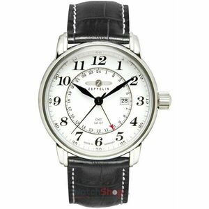 Ceas Zeppelin LZ127 Graf Zeppelin 7642-1 Dual Time imagine