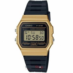 Ceas Casio Retro F-91WM-9AEF imagine