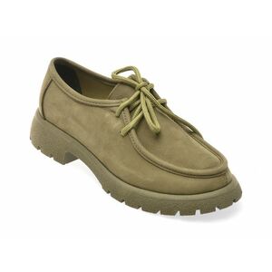 Mocasini casual GRYXX kaki, 7954247, din nabuc imagine