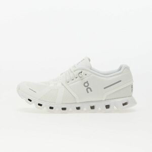 Sneakers On W Cloud 5 Undyed-White/ White imagine