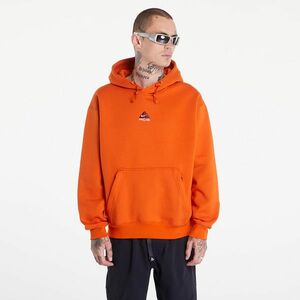 Hanorac Nike ACG Therma-FIT Fleece Pullover Hoodie UNISEX Campfire Orange/ Summit White imagine