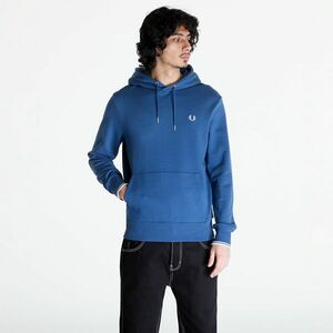 Hanorac FRED PERRY Tipped Hooded Sweatshirt Midnight Blue/ Lghice imagine