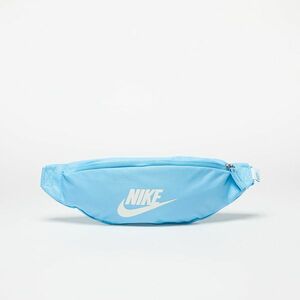 Geantă de talie Nike Heritage Waistpack Aquarius Blue/ White imagine