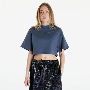 Tricou Reebok Washed Cropped Tee Washed Stone Blue imagine