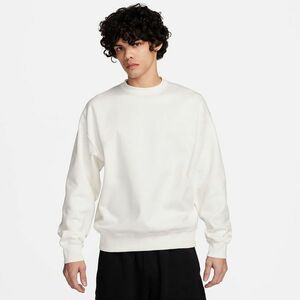 Hanorac Nike Solo Swoosh Men's Fleece Crew Sail/ White imagine