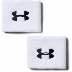 Under Armour Performance Wristbands White imagine