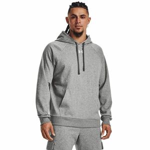 Hanorac Under Armour Rival Fleece Hoodie Gray imagine