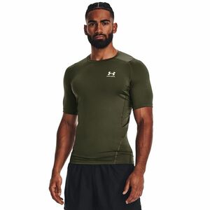 Tricou Under Armour HG Armour Comp SS Green imagine