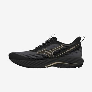 Sneakers Mizuno Wave Rider Gtx 2 Iron Gate/ GE Gold/ Black imagine