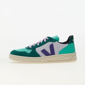 Sneakers Veja W V-10 Suede Multico-Swan/ Purple/ Pierre imagine