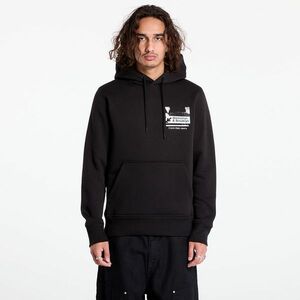 Hanorac Calvin Klein Jeans Subway Sign Hoodie Black imagine