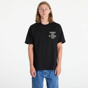 Tricou Carhartt WIP S/S Cross Screw T-Shirt UNISEX Black imagine