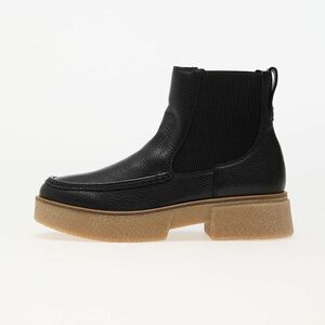 Sneakers Clarks Originals Linoso Top Black Leather imagine