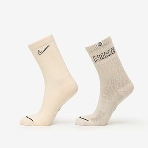 Nike Everyday Plus Cushioned Crew Socks 2-Pack Multi-Color imagine