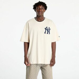 Tricou New Era New York Yankees World Series Drop Shoulder T-Shirt UNISEX Light Cream/ Navy imagine