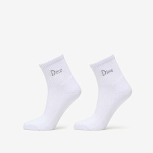 Dime Classic Socks 2-Pack White imagine