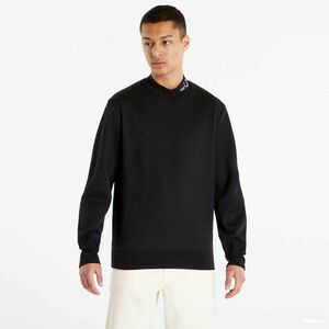 Hanorac FRED PERRY Branded Collar Sweatshirt Black imagine