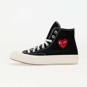 Sneakers Converse x Comme des Garçons PLAY Chuck 70 Hi Black/ Red/ Egret imagine